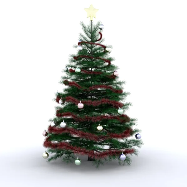 Kerstboom — Stockfoto