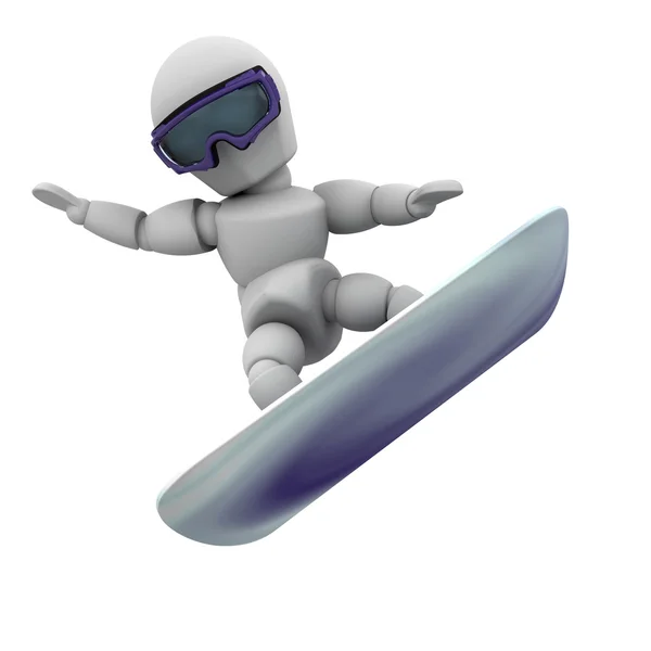 Snowboarder — Stockfoto