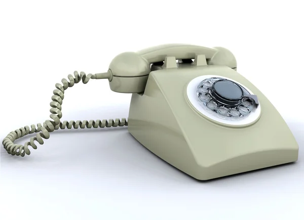 Retro telefon — Stok fotoğraf