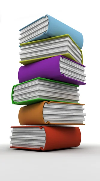 Stack of books — Stock Photo, Image