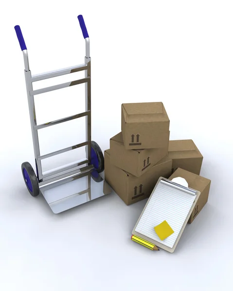 Delivery Boxes — Stock Photo, Image