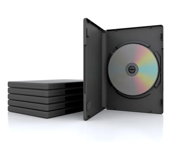 Custodia DVD 3D — Foto Stock