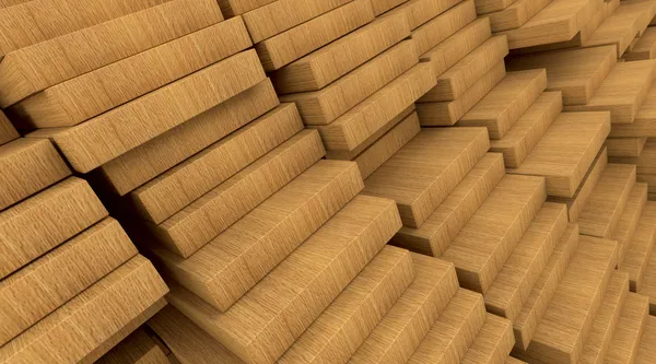 Materiales de construcción madera — Foto de Stock