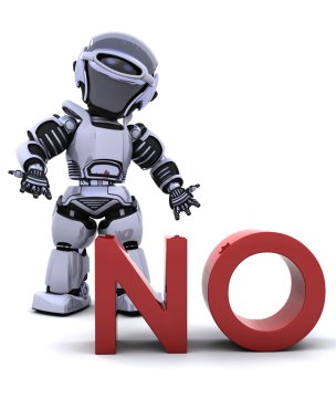 Robot hiçbir işareti ile