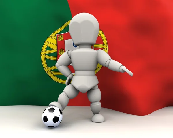 World cup football teams 2010 — Stock Photo, Image