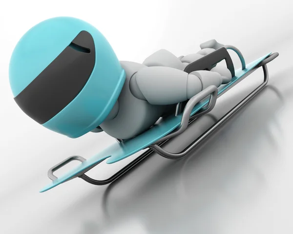 Esqueleto bobsleigh — Foto de Stock