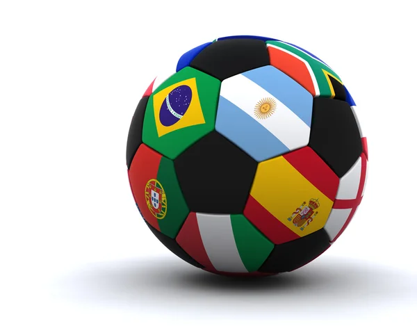 World cup football 2010 — Stock Photo, Image