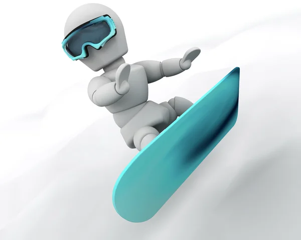 Snowboarden — Stockfoto