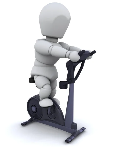 Exercise bike — Stock Photo, Image