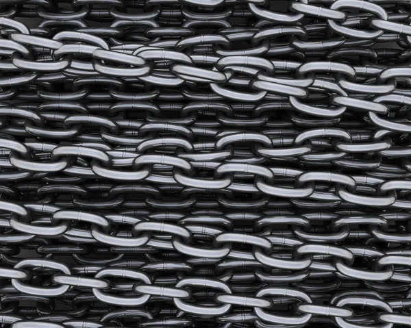 Background of steel chains — Stock Photo, Image