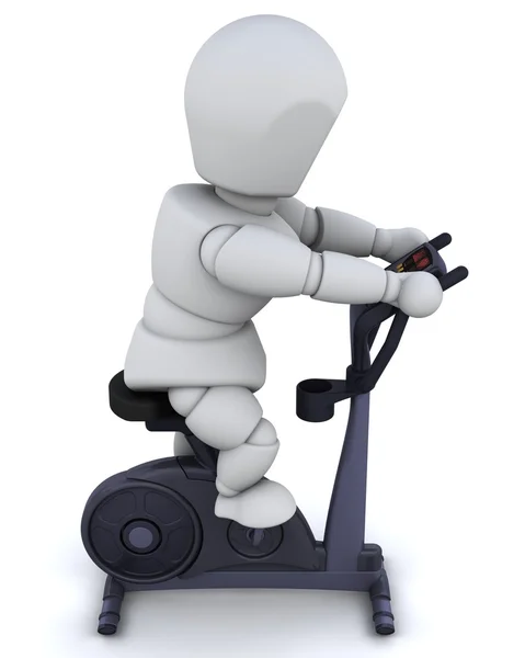 Exercise bike — Stock Photo, Image