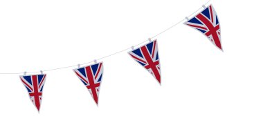 Union jack kiraz kuşu ve afiş