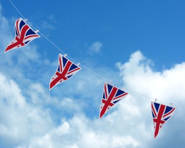 Union jack kiraz kuşu ve afiş