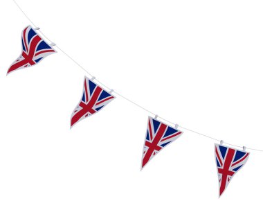 Union jack kiraz kuşu ve afiş