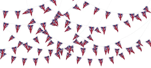 Union Jack Bunting and Banners — Stock Photo, Image