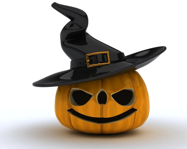 Carved pumpkin Jacko Lantern — Stock Photo, Image