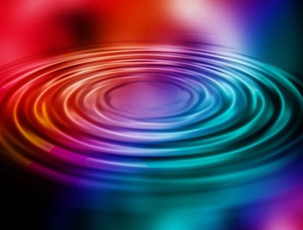 Rainbow ripples — Stock Photo, Image