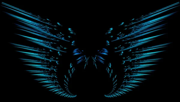 Fractal wings — Stock Photo, Image