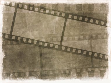 Grunge film şeridi arka plan