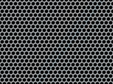 Perforated metal background clipart