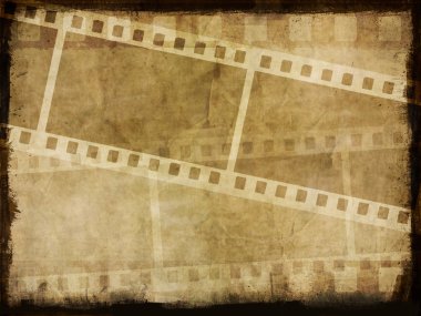 Grunge film şeridi arka plan