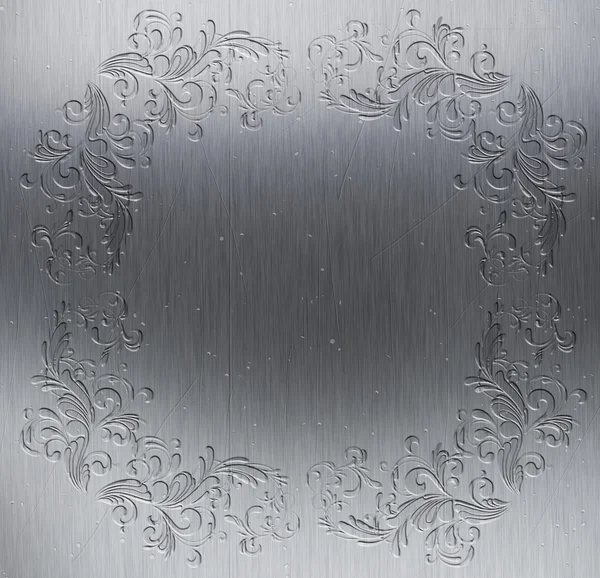 Decorative metal texture — Stock Photo, Image