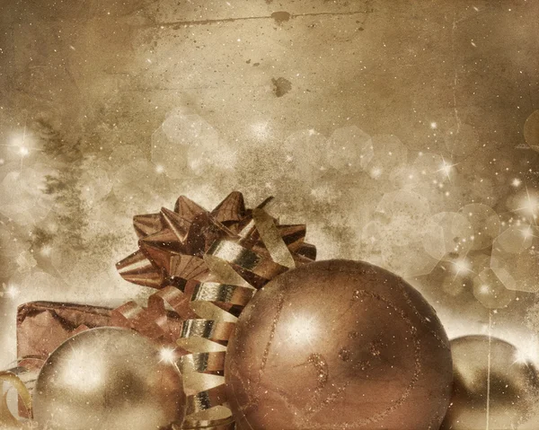 Grunge Christmas background — Stock Photo, Image