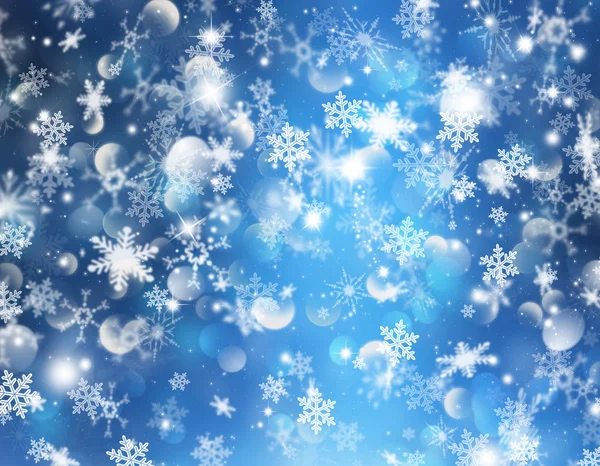 Christmas snowflake background — Stock Photo, Image