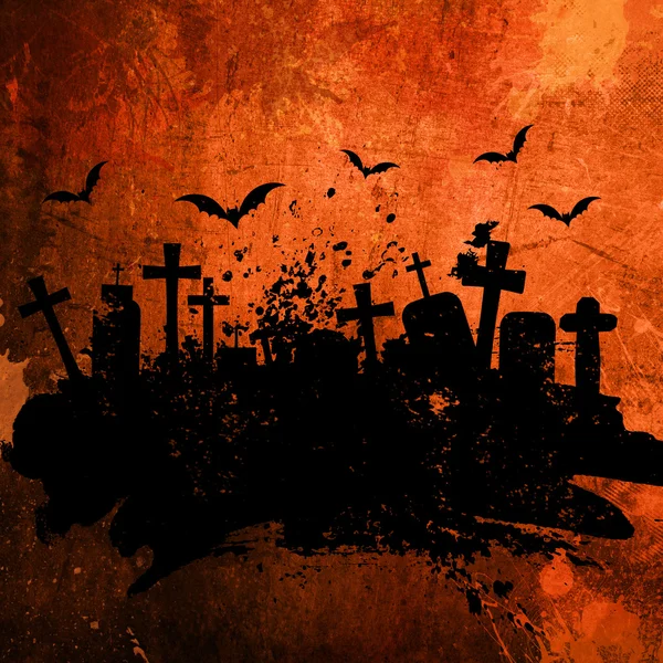 Grunge fondo de Halloween — Foto de Stock