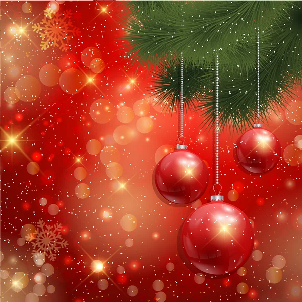 Fond de Noël — Image vectorielle