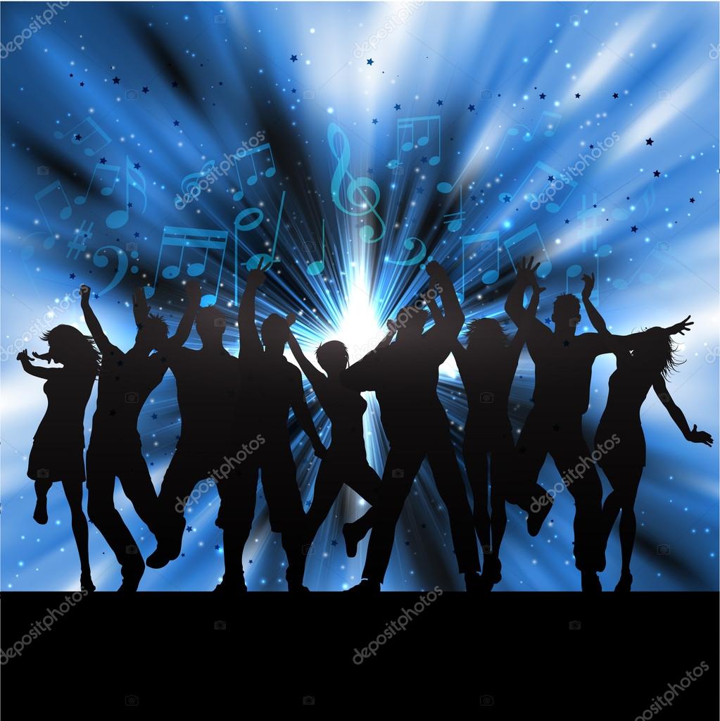 Party people background Stock Vector Image by ©kjpargeter #40300123