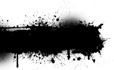 mürekkep uyarısı grunge