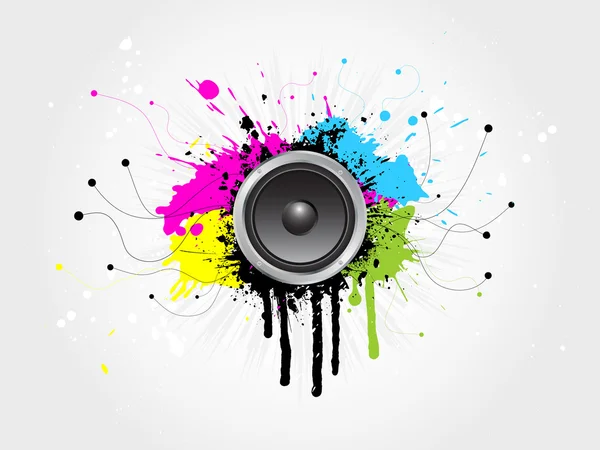 Grunge sound — Stock Vector