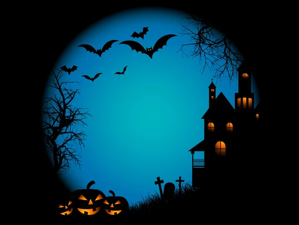 Noche de Halloween — Archivo Imágenes Vectoriales