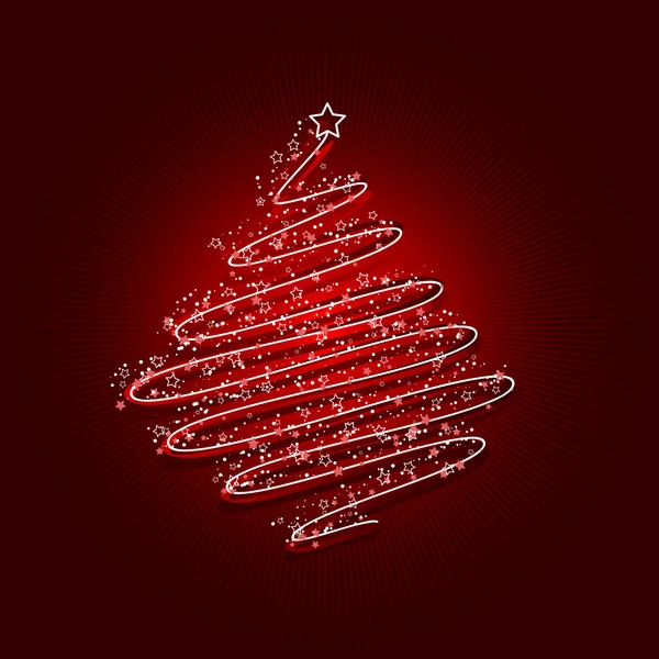 Acribble χριστουγεννιάτικο δέντρο — Διανυσματικό Αρχείο