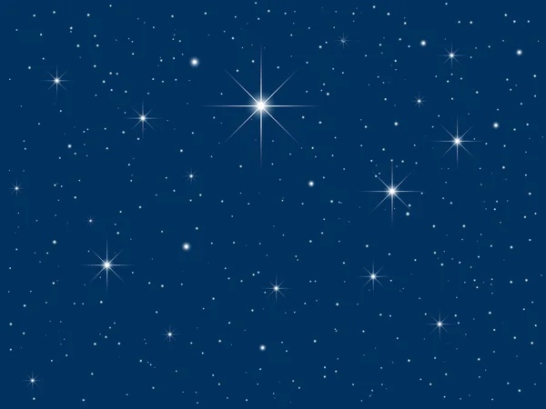 Starry sky — Stock Vector