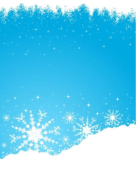 Snowy background — Stock Vector