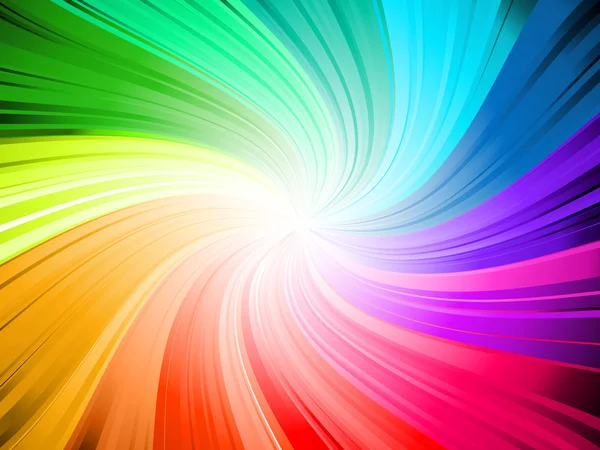 虹の渦巻 — ストックベクタ