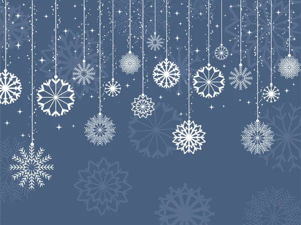 Snowflake background — Stock Vector