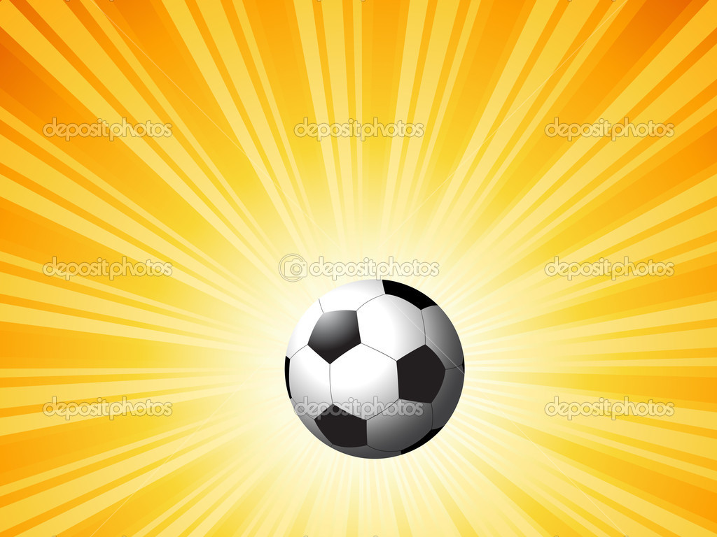 Football on starburst Stock Vector Image by ©kjpargeter #40601357