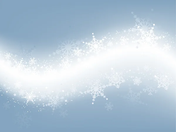 Φόντο νιφάδων χιονιού — Διανυσματικό Αρχείο