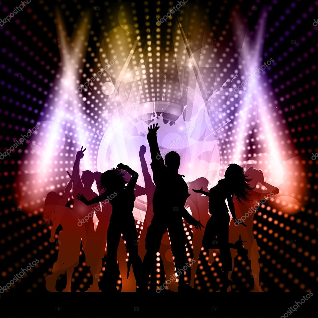 Party people background Stock Vector Image by ©kjpargeter #40759221