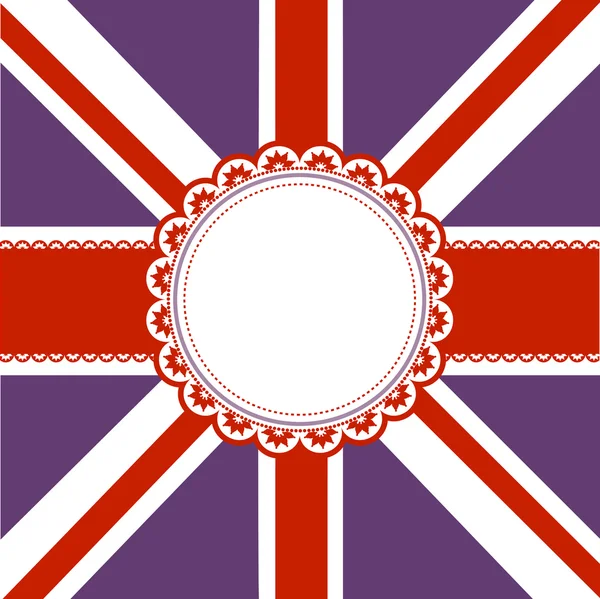 Фон флага Юнион Джек — стоковый вектор