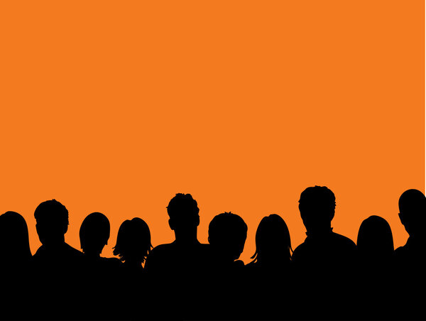 Audience in spotlight