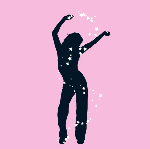 Χορός θηλυκό — Διανυσματικό Αρχείο