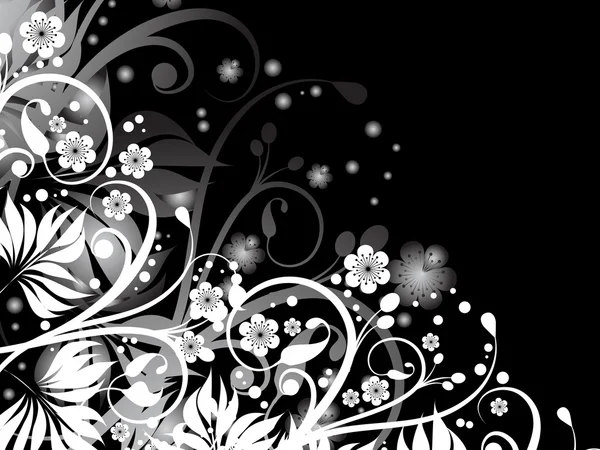 Chaos floral — Image vectorielle