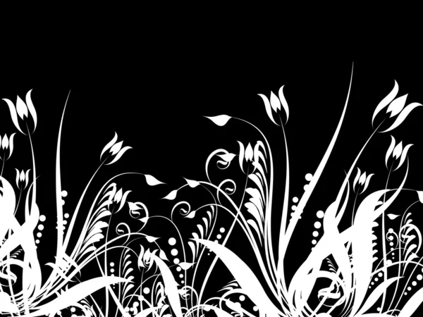 Chaos floral — Image vectorielle