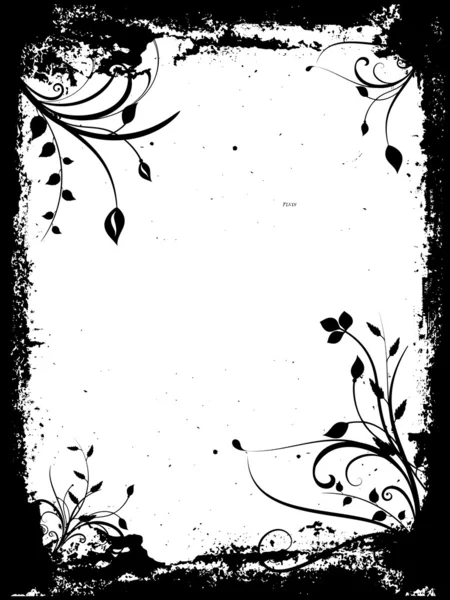 Desenho floral — Vetor de Stock