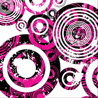 Grunge Çemberi Arkaplanı