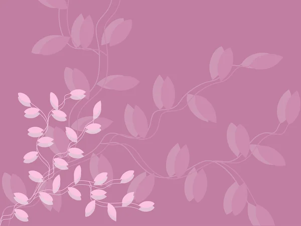 Fondo de flores — Vector de stock